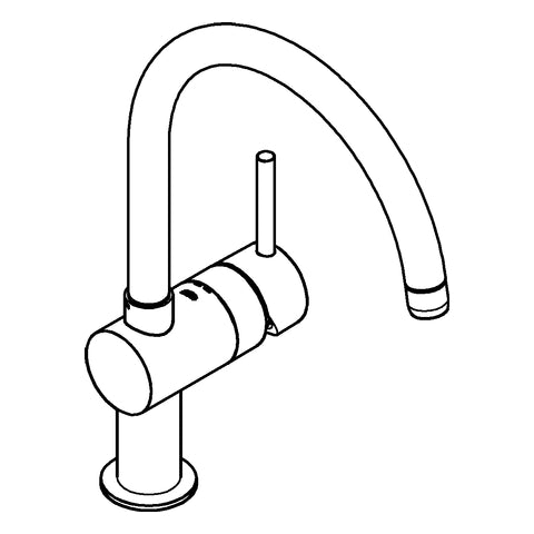 Grohe - Spültisch EHM MINTA 32917 1/2 supersteel