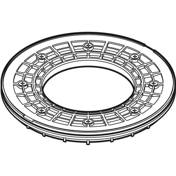 Geberit Vertriebs - Pluvia Losflansch für Dampfsperrenanschluss d258 359.553