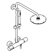 Grohe - Duschsystem RAINSHOWER 27032 mit THM Kopfbr. modern Sena Handbrause chrom
