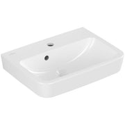 VILLEROY & BOCH - Handwaschbecken O.novo 500x370mm Eckig 1HL. m. ÜL. Weiß Alpin CeramicPlus