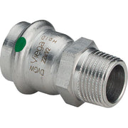 Viega - Übergangsstück SANPRESS Inox 2311 22mm x 3/4 AG, Edelstahl