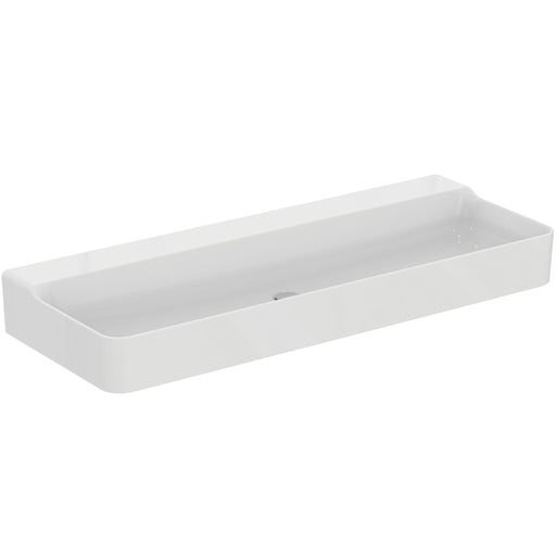 Ideal Standard - Waschtisch CONCA, o.Hl., o.Ül., 1200x450x145mm, geschliffen, Weiß m.IP