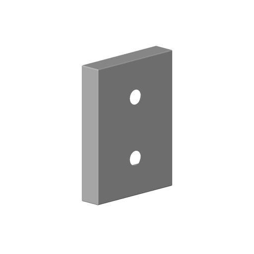 Dornbracht - Abdeckung Ersatzteile 081798557 45 x 60 x 10 mm chrom