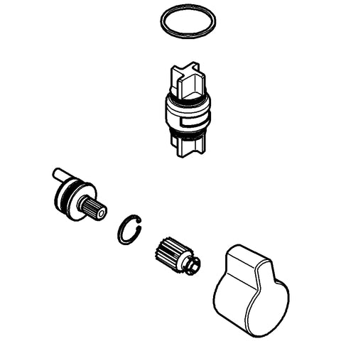 Grohe - Umstellung 48006 chrom