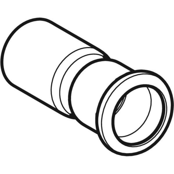 Geberit Vertriebs - Kupfer Reduzierstück Durchmesser: 18 - 15mm, # 62303