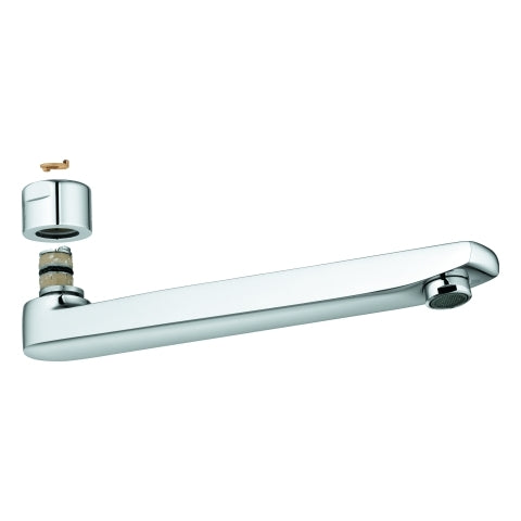 Grohe - Gussauslauf 12263 chrom für WT-Batterie Euroeco Spezial