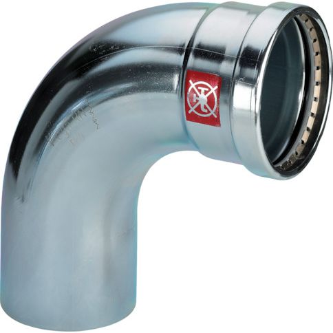 Viega - Bogen 90 Grad PRESTABO 1116.1XL 64,0mm Stahl verzinkt