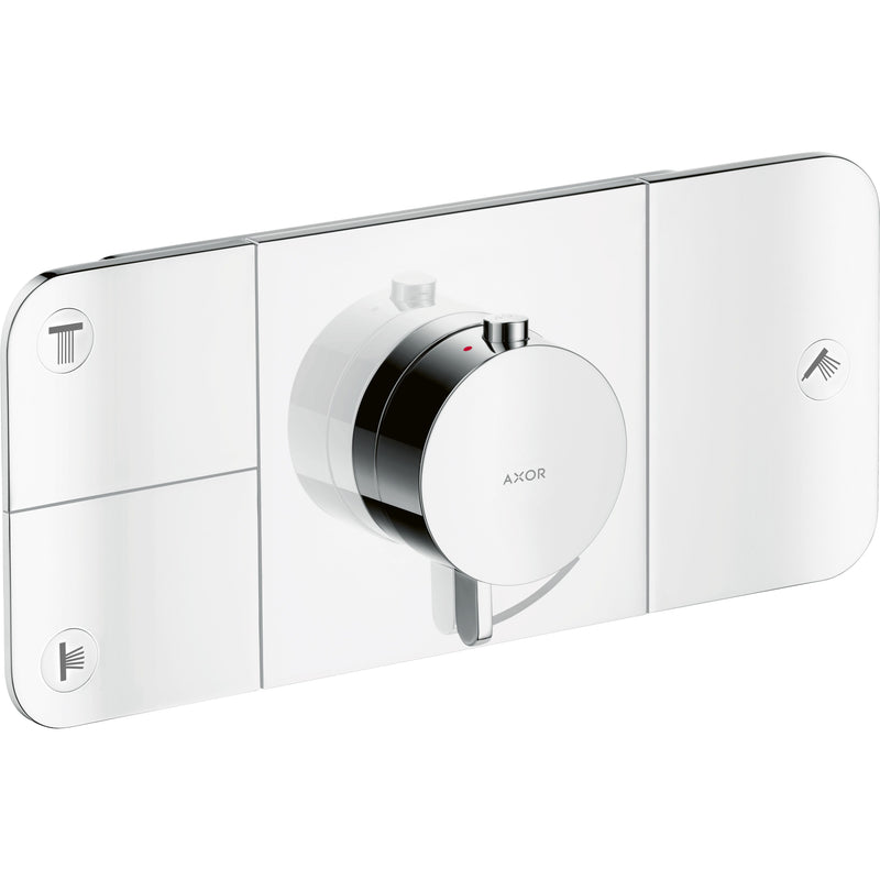 Hansgrohe - Thermostat UP AXOR ONE Fertigset 3 Verbraucher chrom