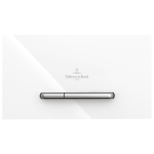 VILLEROY & BOCH - WC-Betätigungsplatte ViConnect 9221 253x145x20mm Glass, Glossy White