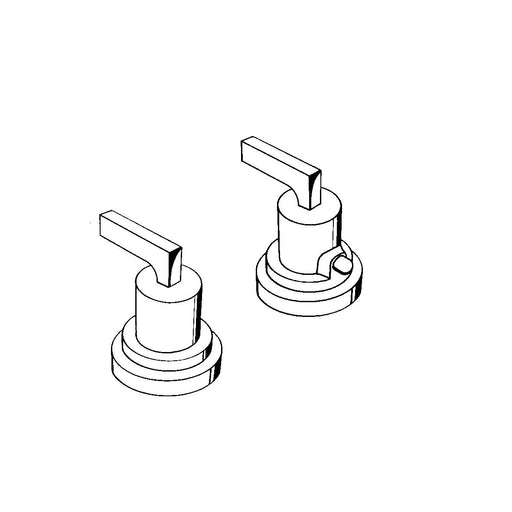 Hansgrohe - Fertigset UP Thermostat AXOR CITTERIO 39482000 chrom m.Hebelgriff