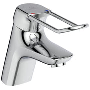 Ideal Standard - WT-Armatur CERAMIX BLUE,m.Bügelgriff, m.Ablgarn.,m.CU-Rohren,Ausld.135mm,Chrom
