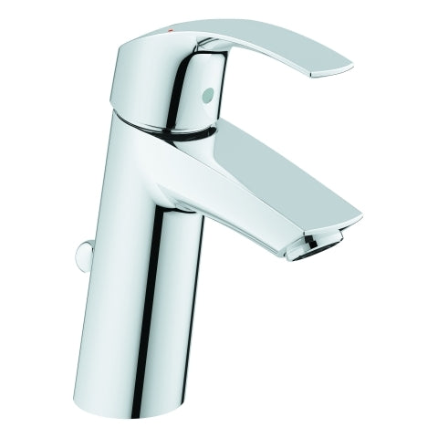 Grohe - Waschtisch EHM EUROSMART Standard 23322 mittelhoch Zugst.-Ablaufgrt. chrom
