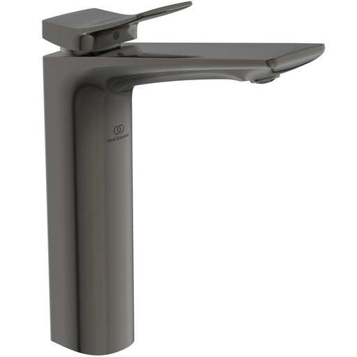 Ideal Standard - WT-Armatur CONCA, m.verl.Sockel, o.Ablgarn., Ausld.150mm, Magnetic grey