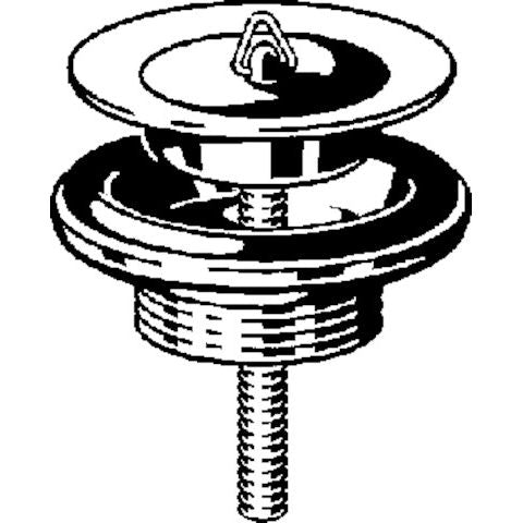 Viega - Ablaufventil 7122 11/2 x 80mm Messing