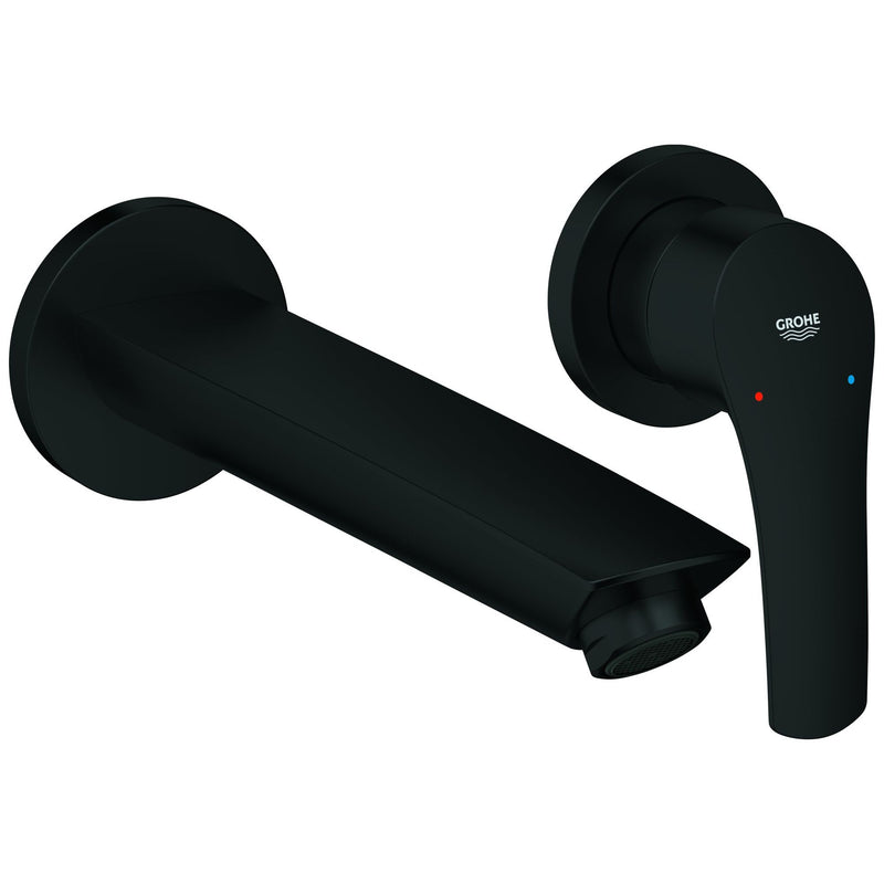 Grohe - 2-Loch-WT-Wandbatterie Eurosmart 29338_3 FMS f 23571 A: 209mm matte black