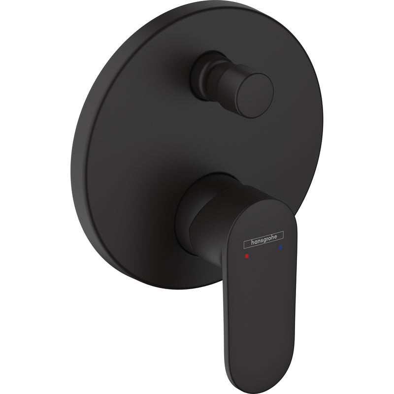 Hansgrohe - Wannenmischer Unterputz VERNIS Blend Fertigset mattschwarz