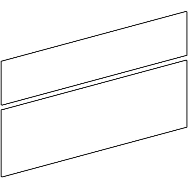 Geberit Vertriebs - Schubladenfront grau zu XENO2 WTU 807262