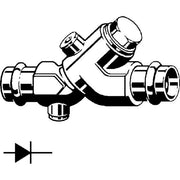 Viega - Rückflussverhinderer EASYTOP 2239 28mm Rotguss