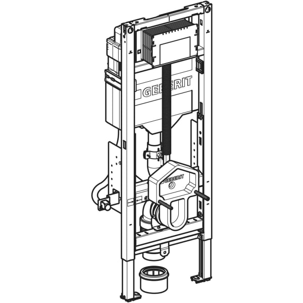 Geberit Vertriebs - Duofix Element f. WWC, 112cm m. Sigma UP-SPK 12cm, barrierefrei WC höhenverst