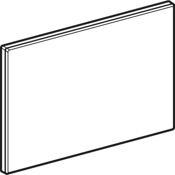 Geberit Vertriebs - Abdeckplatte Omega kundenspezifisch