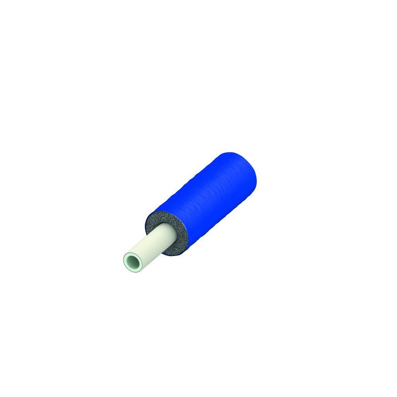 TECE SE - TECEflex Verbundrohr PE-Xc/Al 20x2,8 vorgedämmt RS 9, blau, Rolle 75m