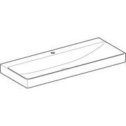 Geberit Vertriebs - ONE Waschtisch 120x48 cm, Abg. verti. m. Hl., o. Ül., weiß, KeraTect