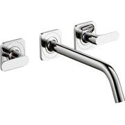 Hansgrohe - 3-Loch WT-Armatur AXOR CITTERIO M 34315 chrom Fertigset langer Auslauf