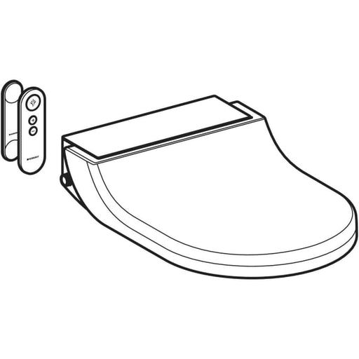 Geberit Vertriebs - WC-Aufsatz AQUACLEAN Tuma Classic