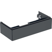 Geberit Vertriebs - ONE Unterschrank für WT/-Platte 1 Schubl., 103,6x26,6x47cm, schwarz matt