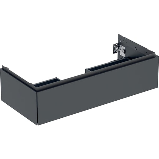 Geberit Vertriebs - ONE Unterschrank für WT/-Platte 1 Schubl., 103,6x26,6x47cm, schwarz matt