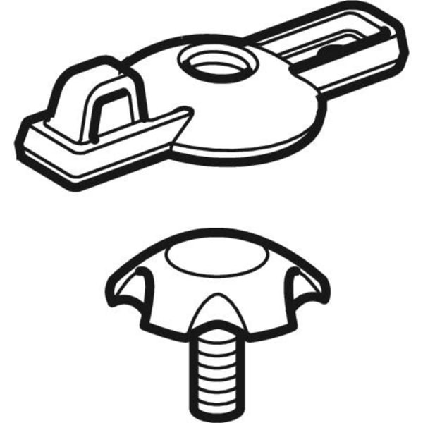 Geberit Vertriebs - Schraubknopf inkl. Werkzeug zu 571400
