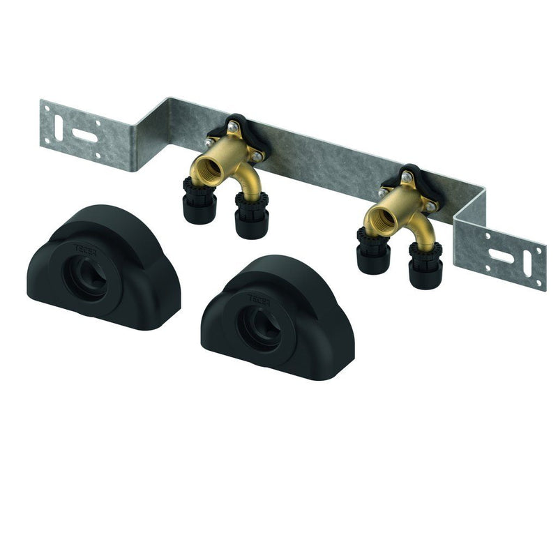 TECE SE - TECElogo-Ax Montageeinheit 150 mm mit U-Doppelwandsch. Dim.16xRp1/2,Si-Bronze