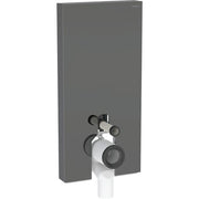 Geberit Vertriebs - Monolith Plus Sanitärmodul f. SWC 101cm, Glas lava / alu. schwarzchrom