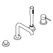 Grohe - 4-Loch-Einhand-Wannenkombination Essence 25251_1 phantom black