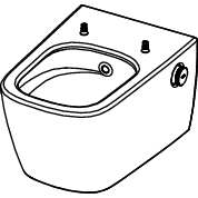 TECE SE - TECEneo Dusch-WC, Warm- und Kaltwasser, weiß
