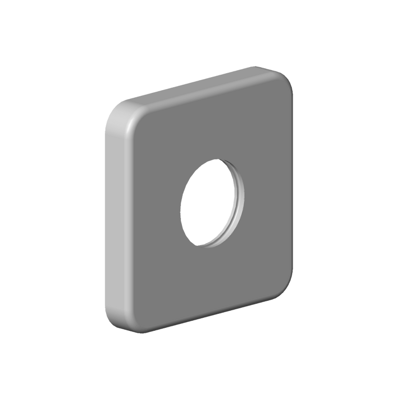 Dornbracht - Rosette Ersatzteile 092796009 64 x 64 x 10 mm chrom