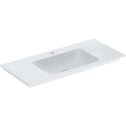 Geberit Vertriebs - ONE Möbelwaschtisch 105x48 cm Abg.verti., m.Hl., o.Ül., weiß, KeraTect