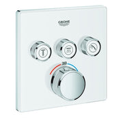 Grohe - THM GROHTHERM SmartControl 29157 eckig FMS 3 Absperrventile moon white