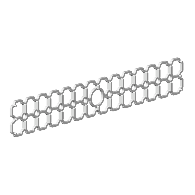 Dornbracht - WaterBar Halter Ersatzteile 091797058 213 x 33 x 4,5 mm