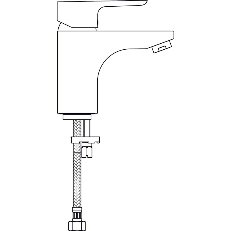 Ideal Standard - Waschtischarmatur 145 CERAPLAN III o.Ablaufgarnitur, Ausladung 109mm, Chrom