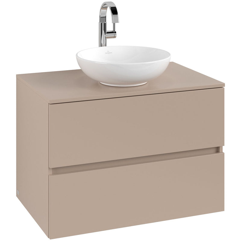 VILLEROY & BOCH - Konsolen-Unterschrank 800mm f AWT 2 Ausz 1 Aussch mLB C516H1 RR Macciato