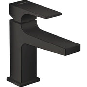 Hansgrohe - Waschtischmischer 100 METROPOL mattschwarz kurzer Ausl.Push-Open Abl