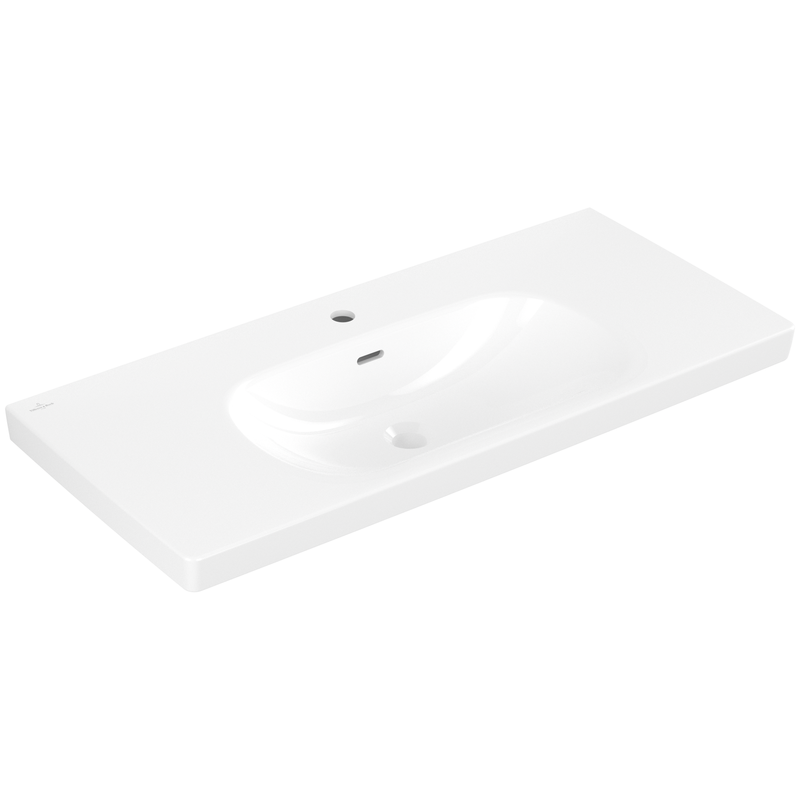 VILLEROY & BOCH - SchrankWT Skyla 5A51A5 1000x460mm re-eckig 1HL. m. ÜL. Weiß Alpin cplus