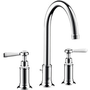 Hansgrohe - 3-Loch Waschtischarmatur 180 AXOR Montreux Standmodell Hebelgriff chrom