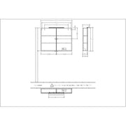 VILLEROY & BOCH - Spiegelschrank A18 LED-Aufsatz- Leuchte 1000x746/810mm EEK A-A