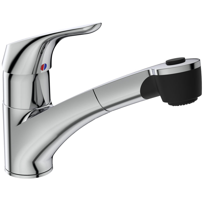 Ideal Standard - Spültisch EHM CERASPRINT NEU B5347A herausziehbare Handbrause chrom