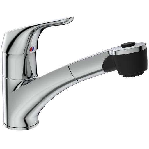Ideal Standard - Spültisch EHM CERASPRINT NEU B5347A herausziehbare Handbrause chrom
