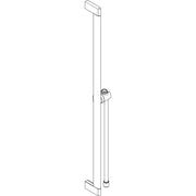 Hansgrohe - Brausestange Unica S Puro 900mm mit Easy Slider und Brauseschlauch MSW