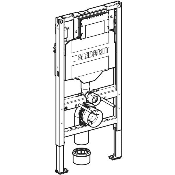 Geberit Vertriebs - Duofix Element f. Kinder WWC, 97cm mit Sigma UP-SPK 12cm