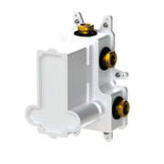 Steinberg Armaturen - UP-Körper fürThermostat m.Temperaturregul 3-Wege-Umsteller,schw